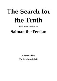 cover of the book The Search for Truth