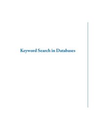 cover of the book Keyword search in databases