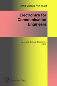 cover of the book Electronics for Communication Engineers