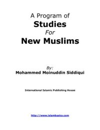 cover of the book A Program of Studies for New Muslims