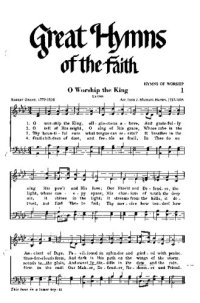 cover of the book Great Hymns of the Faith