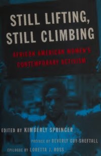 cover of the book Still Lifting, Still Climbing: African American Women's Contemporary Activism