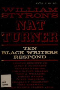 cover of the book William Styron's Nat Turner: Ten Black Writers Respond