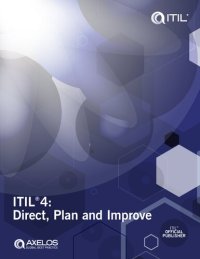 cover of the book ITIL 4: Direct, Plan and Improve