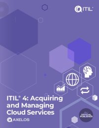 cover of the book ITIL 4 acquiring and managing cloud services.