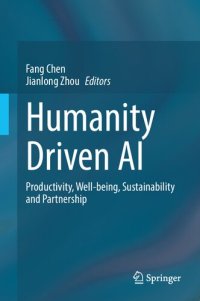 cover of the book Humanity Driven AI: Productivity, Well-being, Sustainability and Partnership