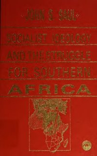 cover of the book Socialist Ideology and the Struggle for Southern Africa