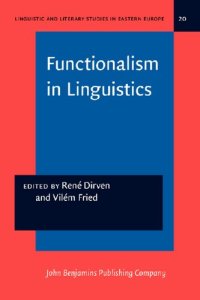 cover of the book Functionalism in Linguistics