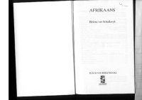 cover of the book Teach Yourself Afrikaans Complete Course