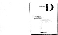 cover of the book Derechos y conflictos