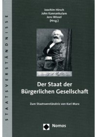 cover of the book Der Staat der Bürgerlichen Gesellschaft