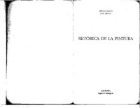 cover of the book Retórica de la pintura (Signo E Imagen / Sign and Image) (Spanish Edition)