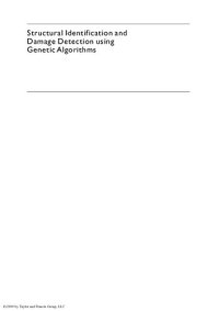 cover of the book Structural Identification and Damage Detection using Genetic Algorithms