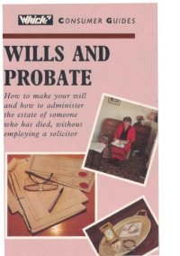 cover of the book Wills and Probate