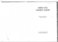 cover of the book Narodziny filozofii