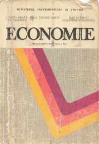 cover of the book Economie, manual pentru clasa a 11a, 1992