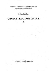 cover of the book Geometriai példatár