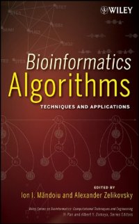 cover of the book Bioinformatics algorithms. Techniques and Applications