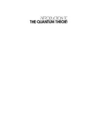 cover of the book An Introduction to Quantum Theory