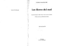 cover of the book Las flores del mal