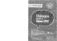 cover of the book Diálogos Sobre o Novo CPC