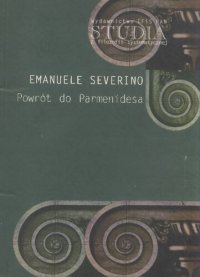 cover of the book Powrót do Parmenidesa