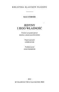 cover of the book Jedyny i jego własność