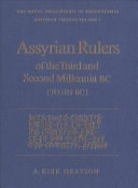 cover of the book Assyrian Rulers of the Third and Second Millennia BC (to 1115 BC)