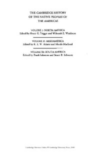 cover of the book The Cambridge History of the Native Peoples of the Americas, Volume 3, South America, Part 2