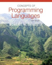 cover of the book Concepts of programming languages