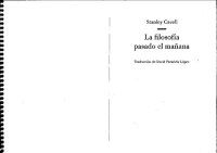 cover of the book La filosofía pasado el mañana