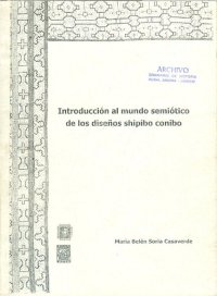 cover of the book Introducción al mundo semiótico de los diseños shipibo-conibo