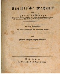 cover of the book Analytische Mechanik