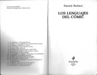 cover of the book Los Lenguajes del Comic (Instrumentos Paidos Coleccion Dirigida Por Umberto Eco) (Spanish Edition)