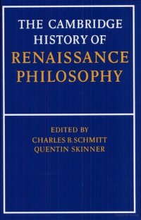 cover of the book The Cambridge History of Renaissance Philosophy