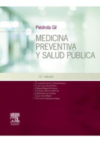 cover of the book Piédrola Gil. Medicina preventiva y salud pública