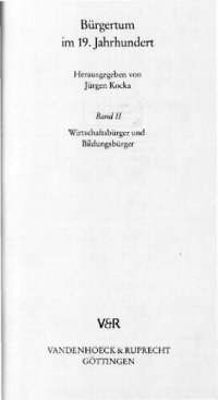 cover of the book Wirtschaftsbürger und Bildungsbürger