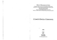 cover of the book Competência Criminal