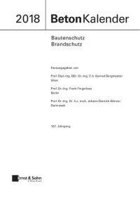 cover of the book Beton-Kalender 2018: Schwerpunkte: Instandsetzung (German Edition)