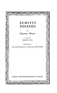 cover of the book Scritti politici