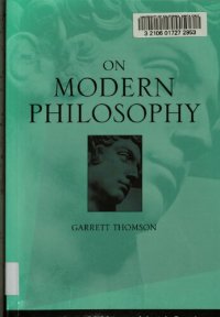 cover of the book On Modern Philosophy