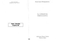 cover of the book La literatura pornográfica