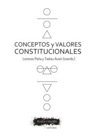 cover of the book Conceptos y valores constitucionales