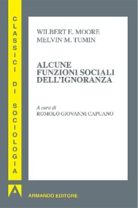 cover of the book Alcune funzioni sociali dell'ignoranza