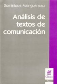 cover of the book Análisis de textos de comunicación