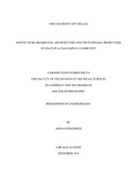 cover of the book Monte Viudo Residential Architecture and the Everyday Production of Space in a Chachapoya Community