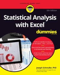 cover of the book Statistical Analysis with Excel For Dummies (For Dummies (Computer/Tech))