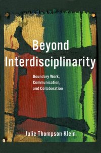 cover of the book Beyond Interdisciplinarity: Boundary Work, Communication, and Collaboration