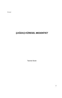 cover of the book Çağdaş Küresel Medeniyet