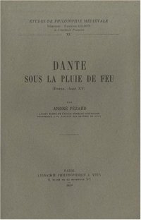 cover of the book Dante Sous La Pluie de Feu (Enfer, Chant XV)